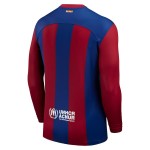 Günstige Fußballtrikots FC Barcelona Kinder Heimtrikot 2023-24 Langarm